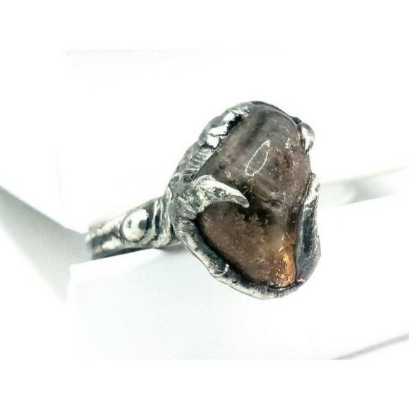 Ghost Quartz Crystal Ring - Picture 9 of 12